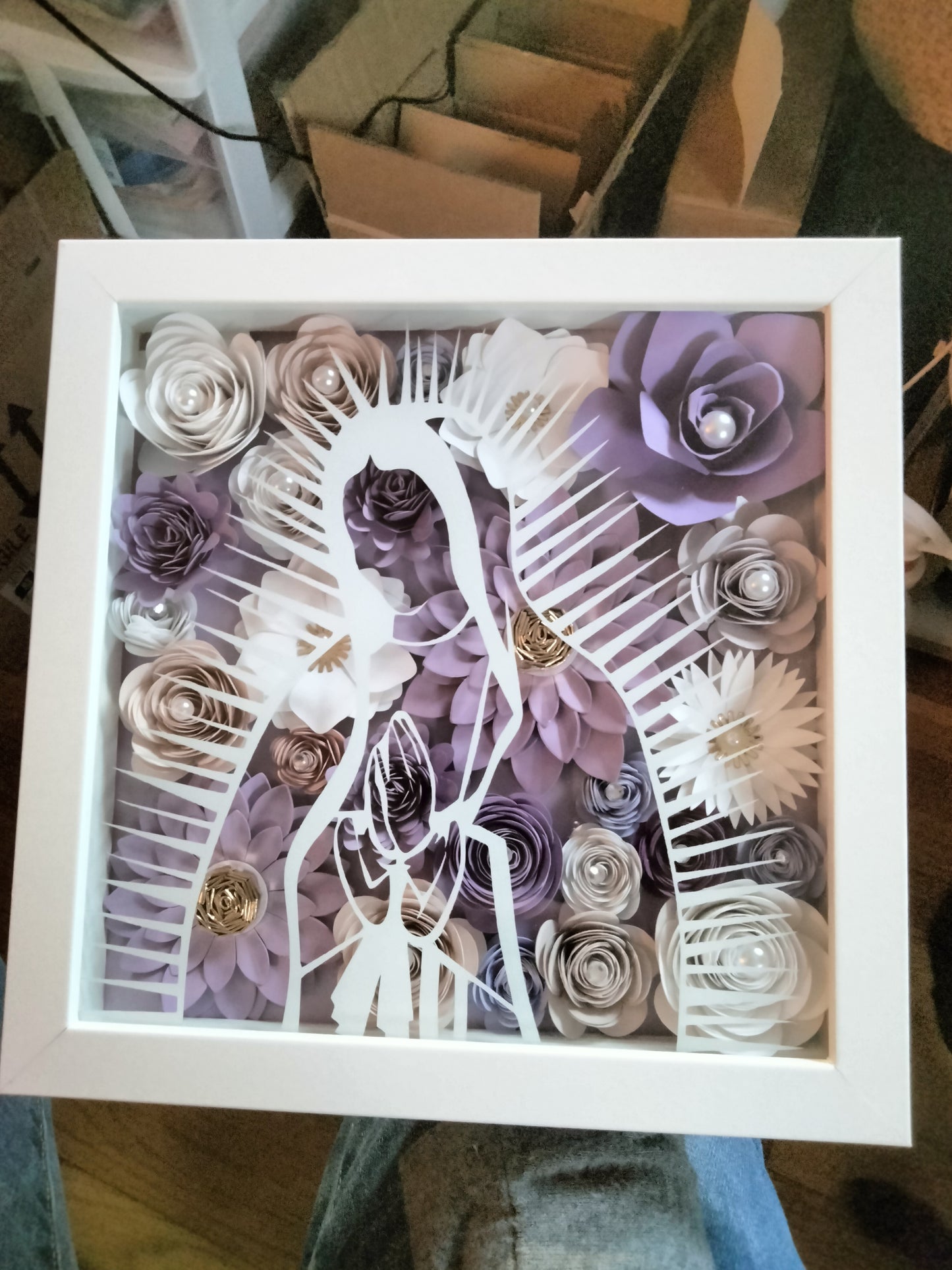 Virgin in Purples