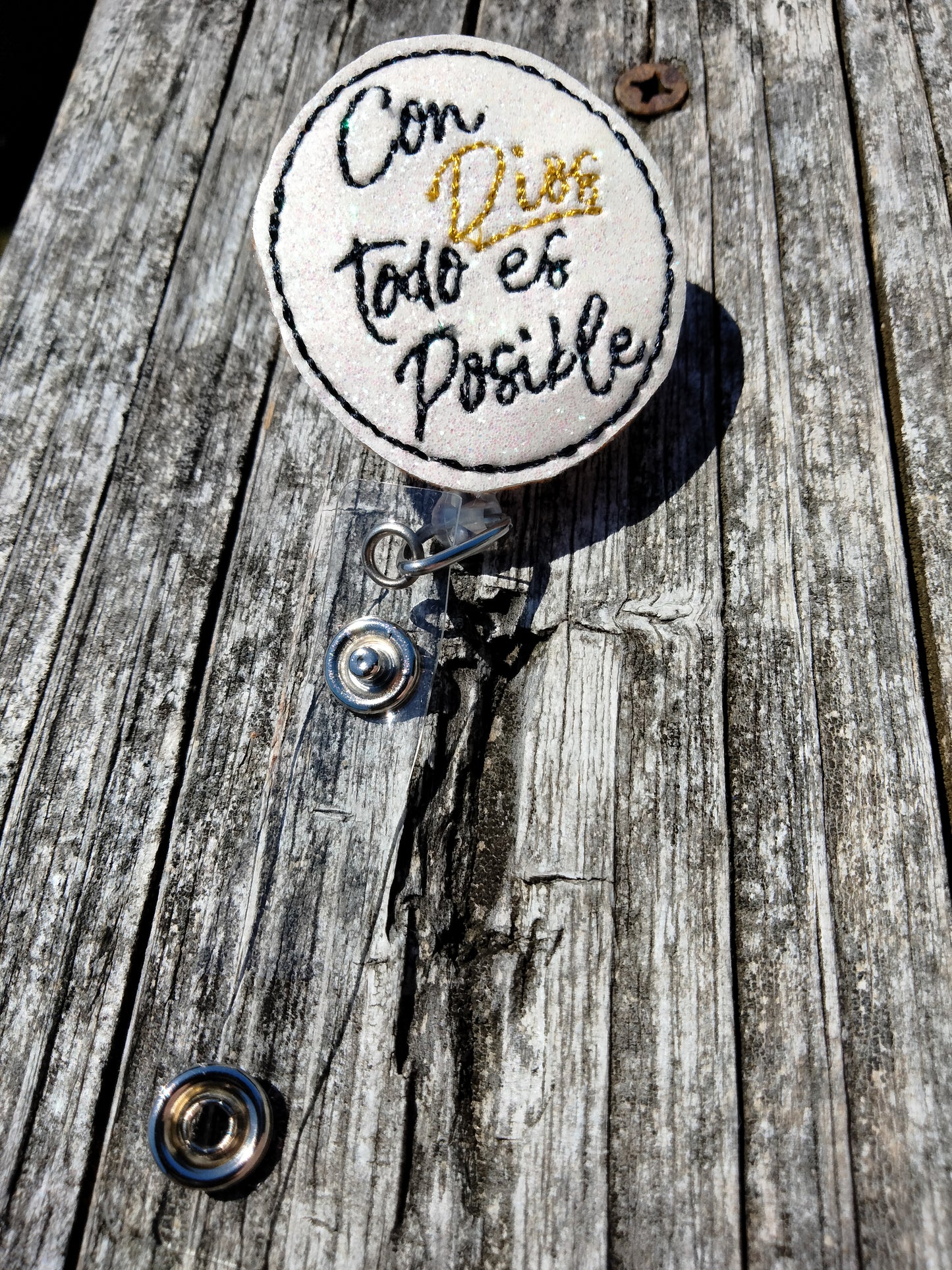 Con DIOS todo badge reel