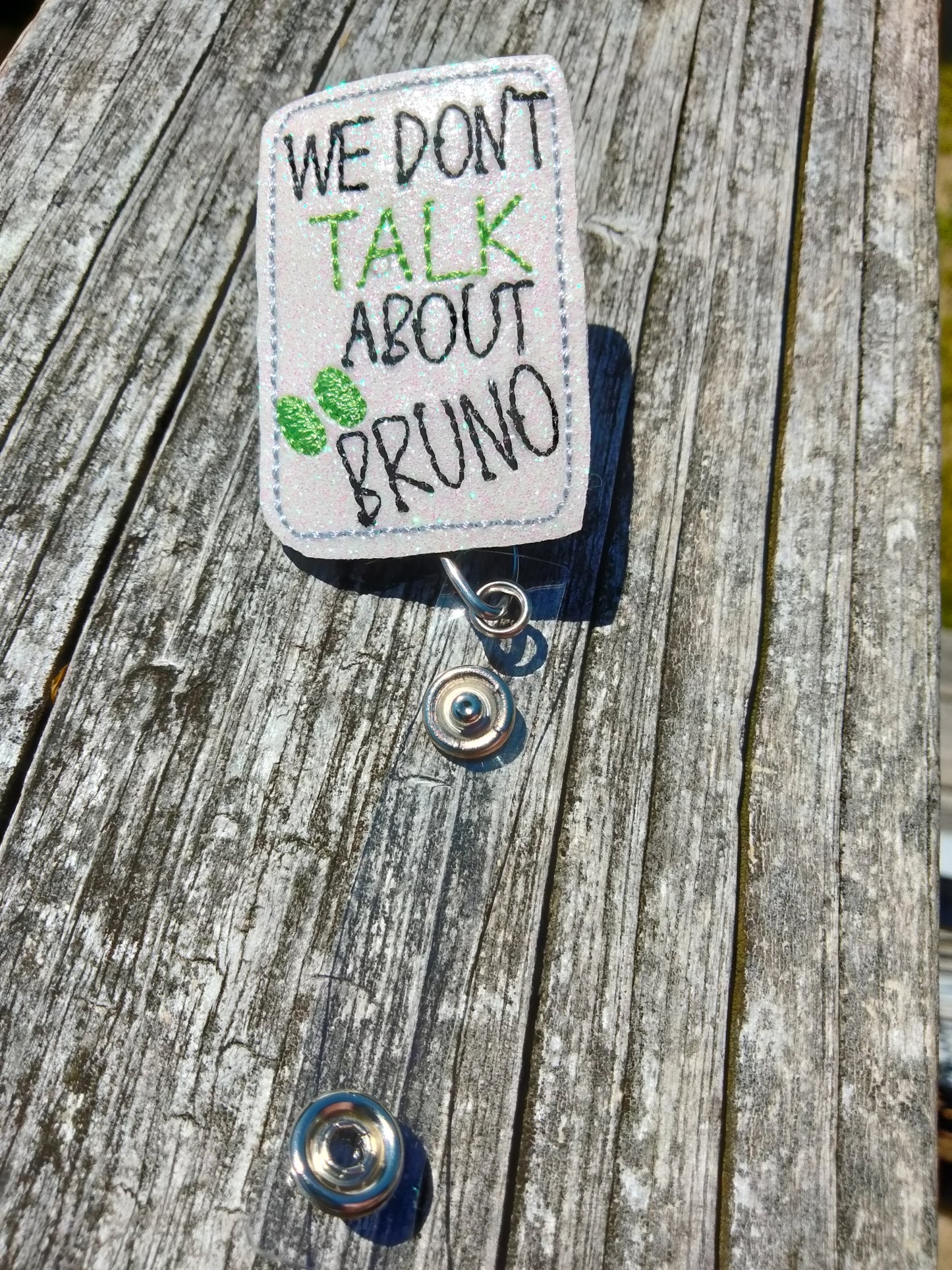We Don't talk about Bruno badge reel
