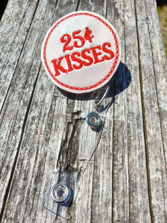 Kisses Badge reel